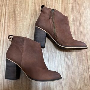 Brown Lance Booties